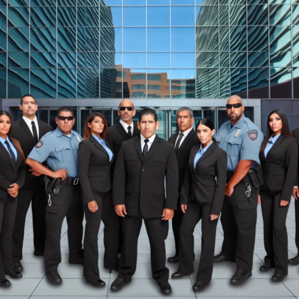 DRELUXE SECURITY SERVICE LTD security team on duty